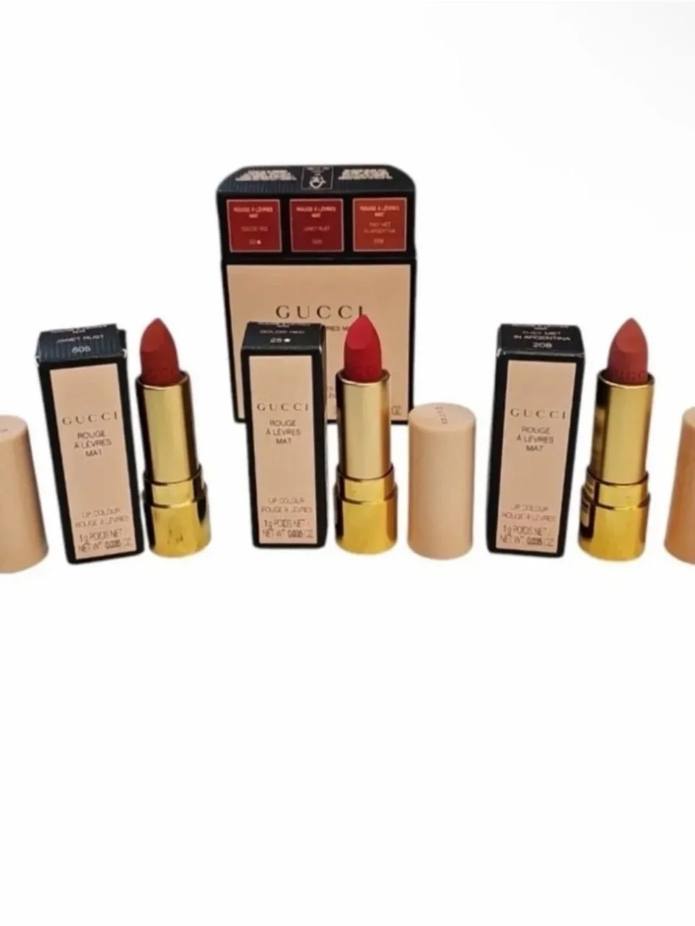 Gucci Mini Lipstick Set of 3 - New